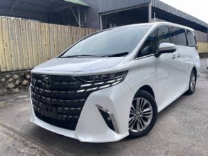 Toyota Alphard Z 2023 (White) With Auto Parking Assist – 1825