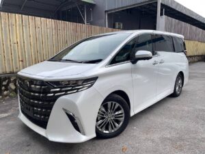 Toyota Alphard Z 2024 With HUD & Auto Parking (White) – 1956