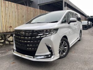 Toyota Alphard Z 2024 With Modellista Body Kit (White) – 6469